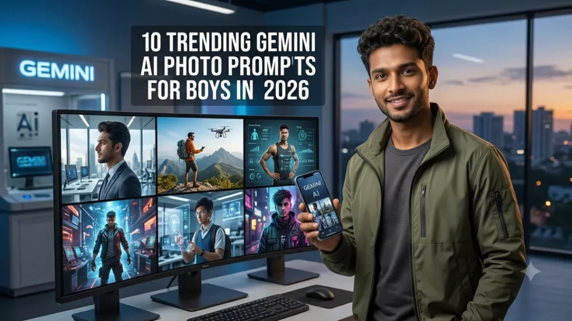 10 Trending Gemini AI Photo Prompts for Boys in 2026: Copy and Paste